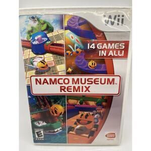 Namco Museum Remix (Nintendo Wii) CIB COMPLETE & TESTED